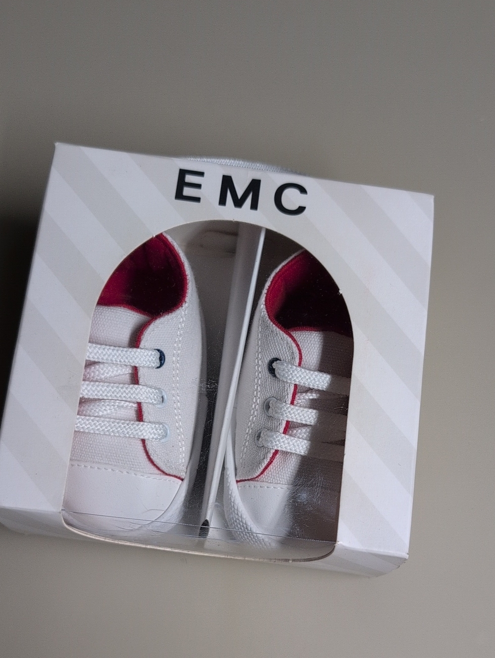 Baby White Sneakers. Unisex